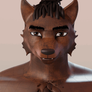 Wolf anthro (MAYA)